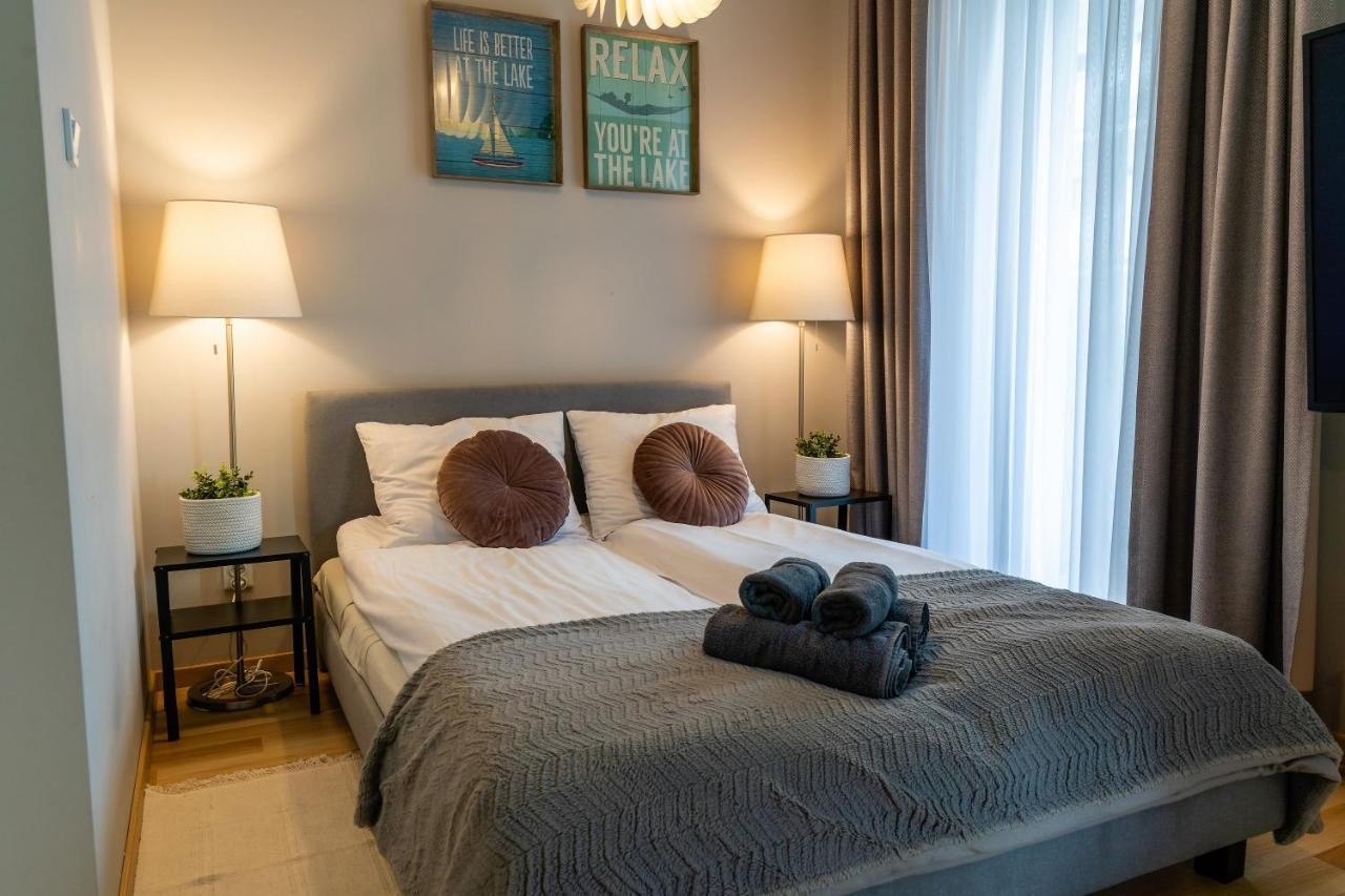 Marina Apartment - Przy Jeziorze, Taras, Tv55" Z Netflix I Prime, Parking ايوافا المظهر الخارجي الصورة